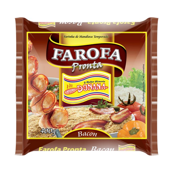 Farofa de bacon 400g