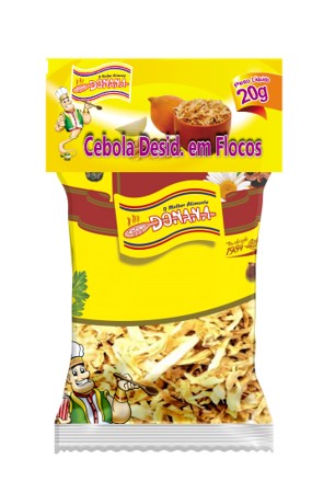 Cebola Desid Flocos 20g